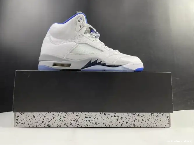 Rep Stealth DD0587-140 White Jordan Air 5 (2021) Retro 0609